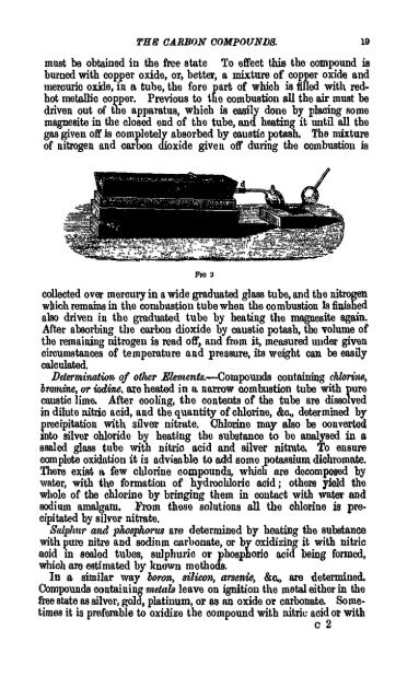 A Manual of the Chemistry of the Carbon Compounds