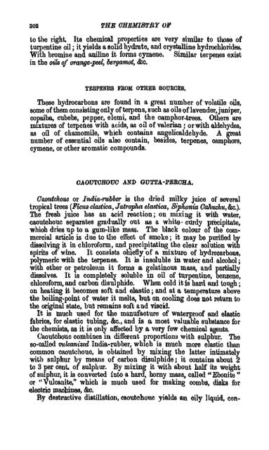 A Manual of the Chemistry of the Carbon Compounds