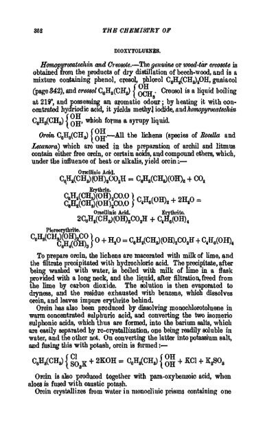 A Manual of the Chemistry of the Carbon Compounds