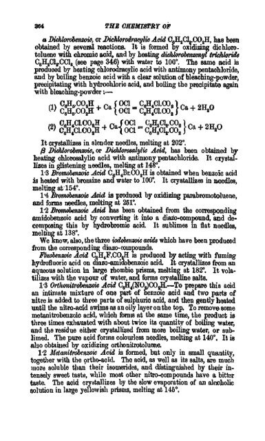 A Manual of the Chemistry of the Carbon Compounds