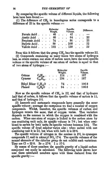 A Manual of the Chemistry of the Carbon Compounds