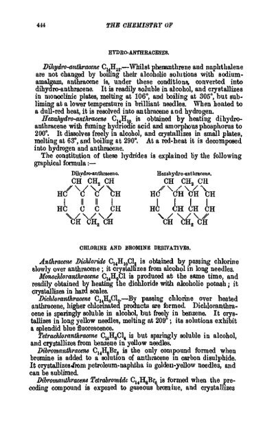 A Manual of the Chemistry of the Carbon Compounds