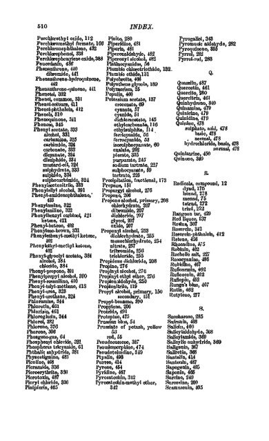 A Manual of the Chemistry of the Carbon Compounds