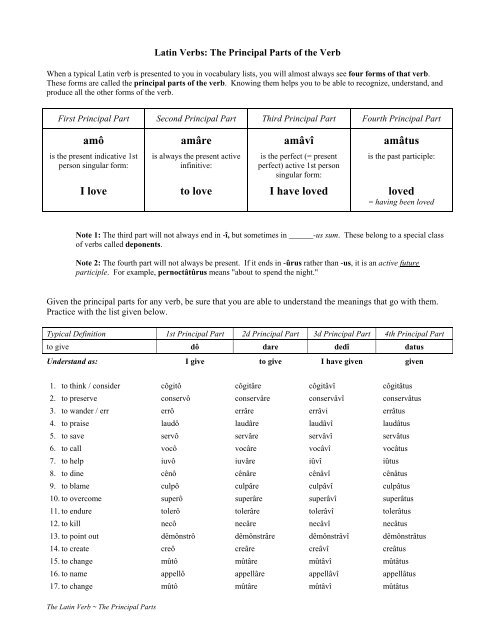 latin-verbs-the-principal-parts-of-the-verb