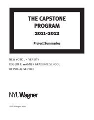 602980-Capstone Booklet - NYU Wagner - New York University