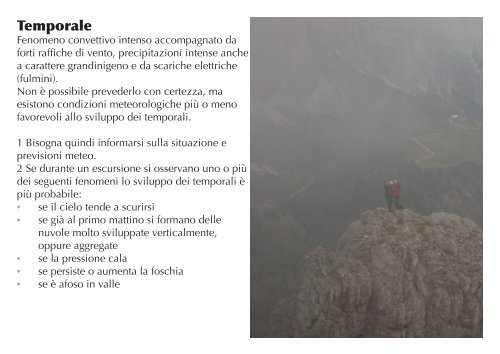 cenni di meteorologia - Scuola di alpinismo e arrampicata libera ...