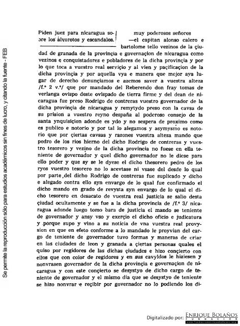 Juicio en Panamá por denuncias de Alonso Calero y Bartolomé ...