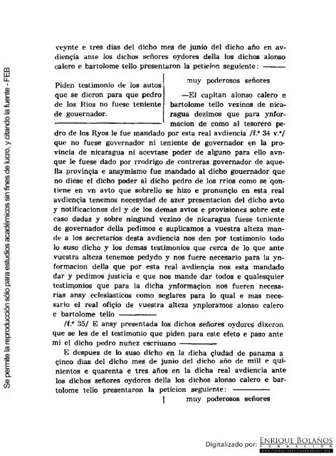 Juicio en Panamá por denuncias de Alonso Calero y Bartolomé ...