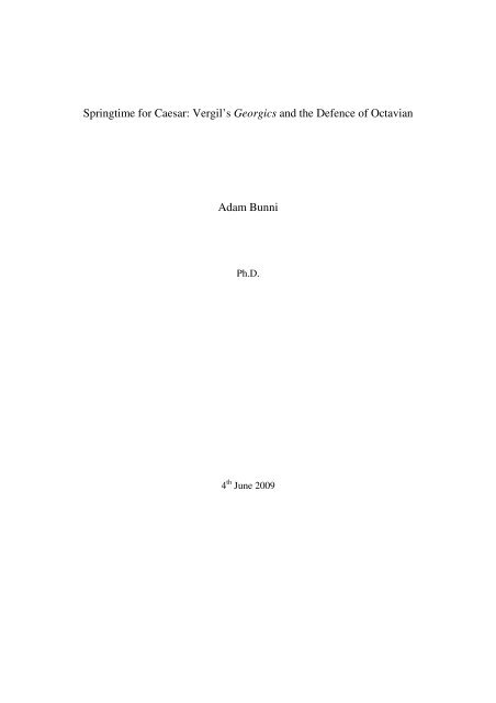 Adam Bunni PhD thesis - Research@StAndrews:FullText ...