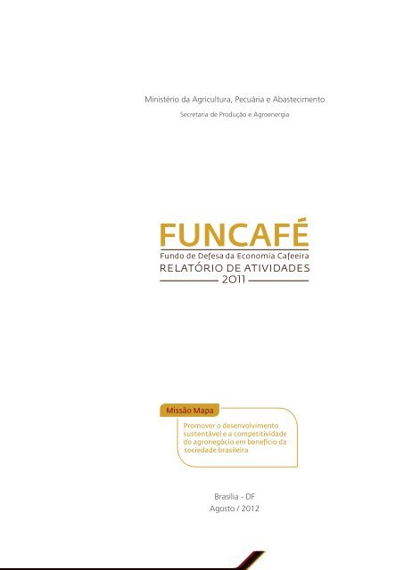 FUNCAFÉ - Conselho Nacional do Café