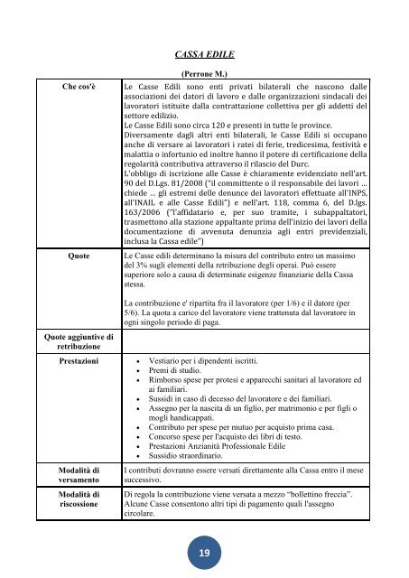 enti bilaterali - Ordine Provinciale Consulenti del Lavoro di Savona