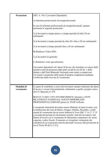 enti bilaterali - Ordine Provinciale Consulenti del Lavoro di Savona