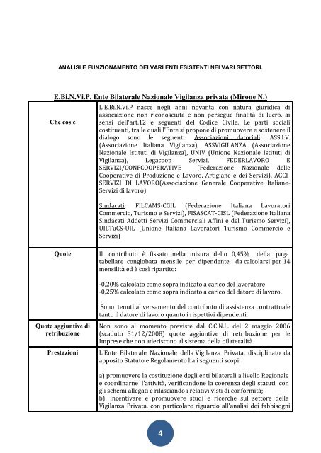 enti bilaterali - Ordine Provinciale Consulenti del Lavoro di Savona