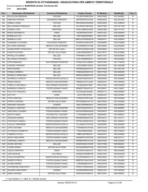 reddito di cittadinanza - Comune di Montecorvino Pugliano