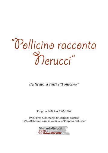 Pollicino racconta Nerucci - Comune di Montale