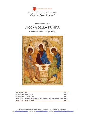 icona della Trinità - Caritas Brescia