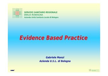 Evidence Based Practice - 118er