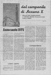 anno 1975 luglio - Parrocchia San Pietro Apostolo - Azzano Decimo ...