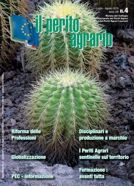 Leggi il pdf - Collegio Nazionale dei Periti Agrari » e dei Periti Agrari ...