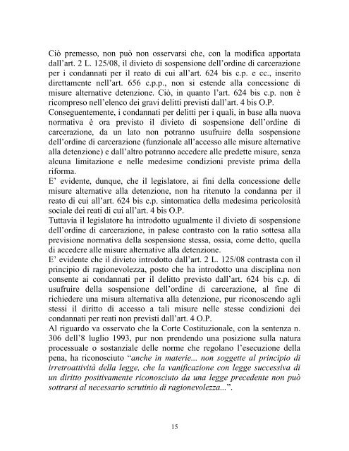 Relazione avv. Cosimo PALUMBO - Ordine degli Avvocati di Ivrea