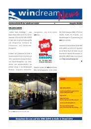 Besuchen Sie uns auf der DMS EXPO in Halle 3 ... - Windream GmbH