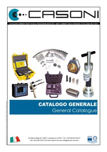 scarica pdf - Casoni srl