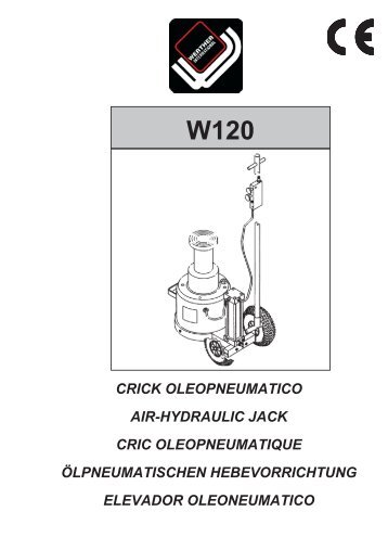 crick oleopneumatico air-hydraulic jack cric ... - enrdd.com