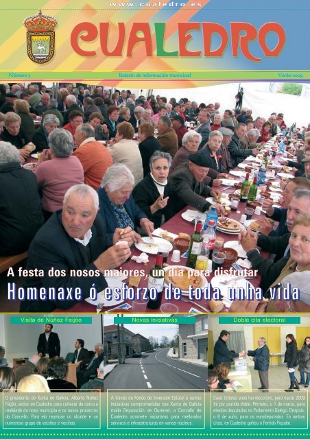 Revista Municipal Nº 3 (PDF 2.21 Mb) - Concello de Cualedro