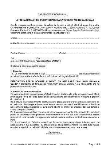 incarico lettera di template LETTERA  PER INCARICO SEGNALATORE PCR DI  Assicurazioni