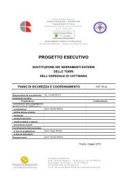 1207 06 es Piano di sicurezza e coordinamento - Ospedali riuniti di ...