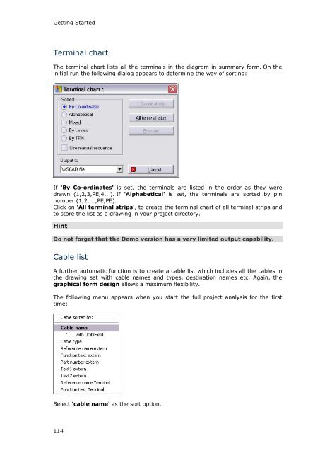 WSCAD 5.2 - FTP Directory Listing