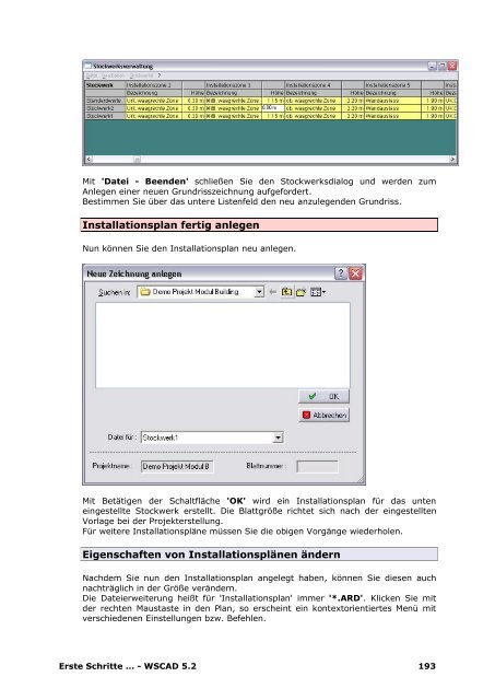 WSCAD 5.2