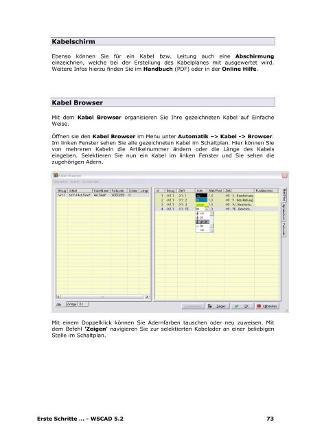 WSCAD 5.2