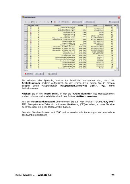 WSCAD 5.2