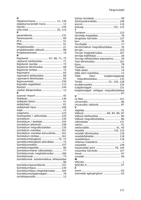 WSCAD 5 Installáció