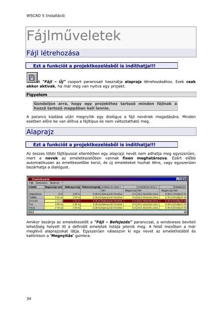 WSCAD 5 Installáció