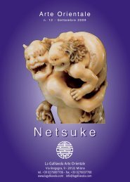 Netsuke - n. 12 - La Galliavola - Arte Orientale