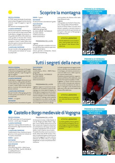 Scarica il catalogo