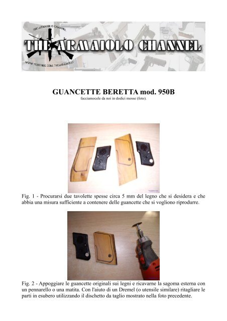 GUANCETTE BERETTA mod. 950B - Tiropratico.com