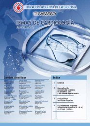 Comités científicos Índice - Federación Argentina de Cardiología