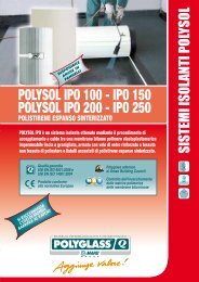 POLYSOL IPO 100 - IPO 150 POLYSOL IPO 200 - IPO 250 - Polyglass