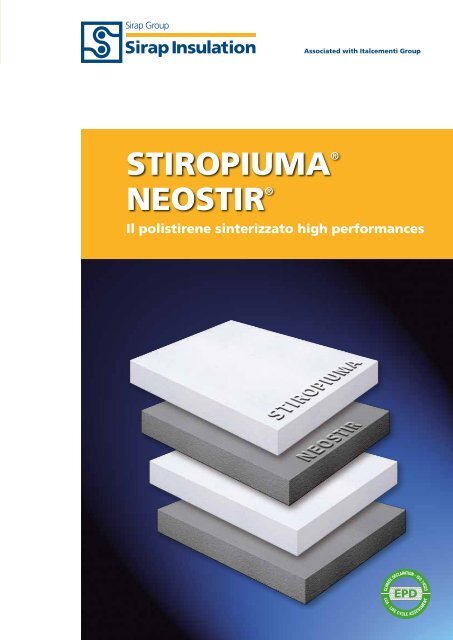 STIROPIUMA® NEOSTIR® - Sirap Group