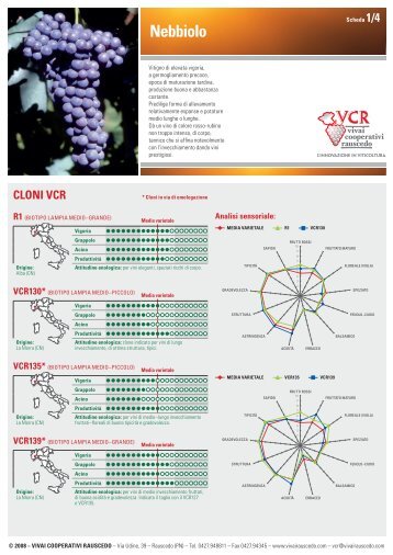 Nebbiolo - Vivai Cooperativi Rauscedo