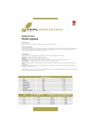 Perlite espansa - Perlita y Vermiculita