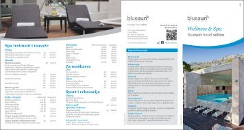 Cjenik wellness.pdf - Bluesun Hotels and Resorts