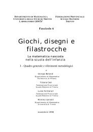 Giochi, disegni e filastrocche - Dipartimento di Scienze Umane per ...