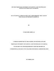 TANKO IDDI ABDULAI THESIS.pdf - Kwame Nkrumah University of ...