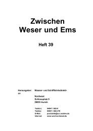 Zwischen Weser und Ems - Wasser- und Schifffahrtsverwaltung des ...