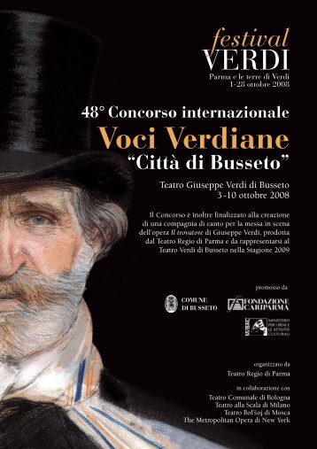 scarica la brochure (.pdf) - Teatro Regio di Parma