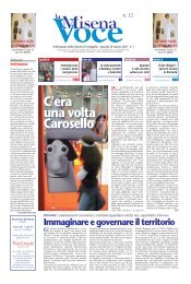 Leggi l'intero giornale in formato .pdf - La voce Misena